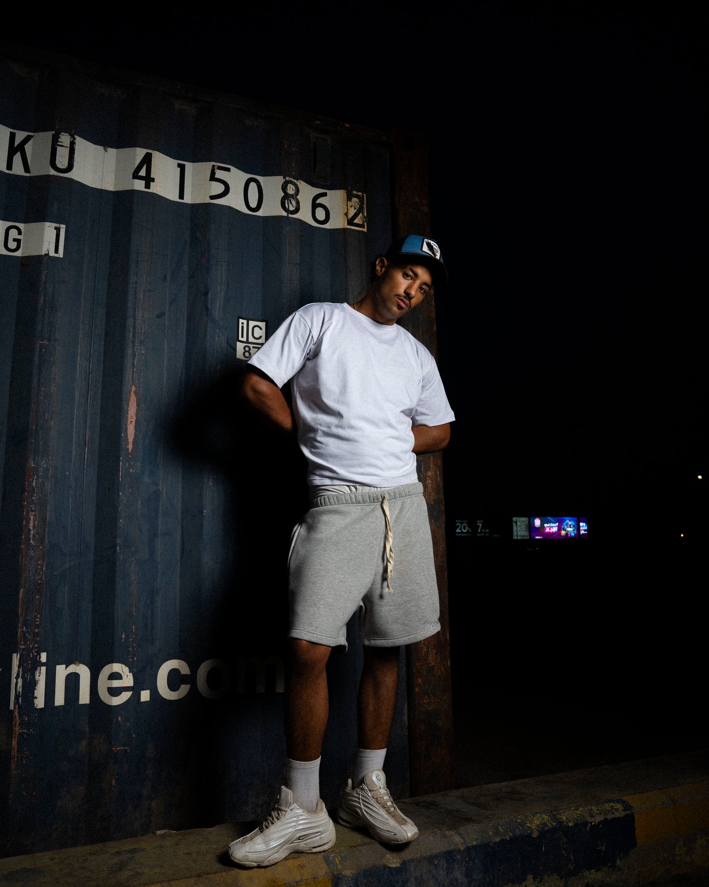 50BNDZ-GREY SHORTS